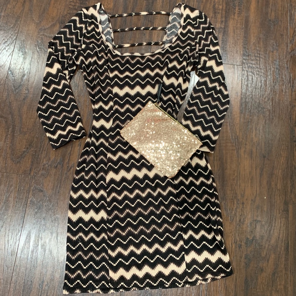 Charlotte Russe zig zag dress